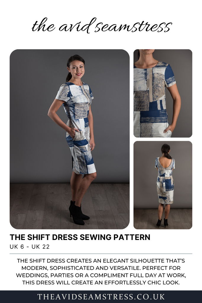 The Shift Dress Sewing Pattern The Avid Seamstress